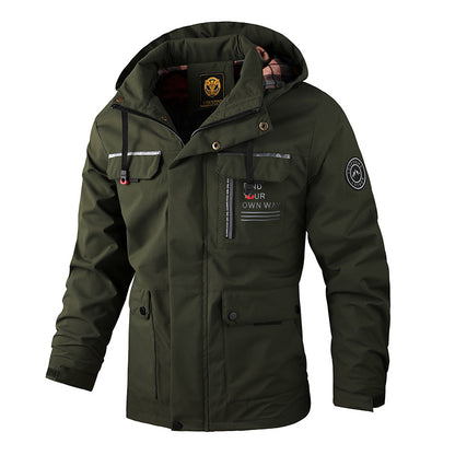 🔥【M-4XL】 jeseň a zima 2026 nová outdoorová horolezecká bunda odolná voči vetru a vode-K