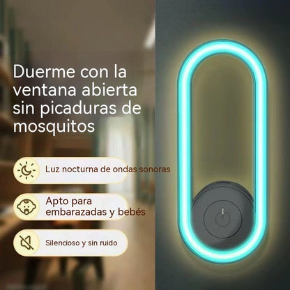 🔥50% DE DESCUENTO - Repelente ultrasónico de mosquitos con luz nocturna LED