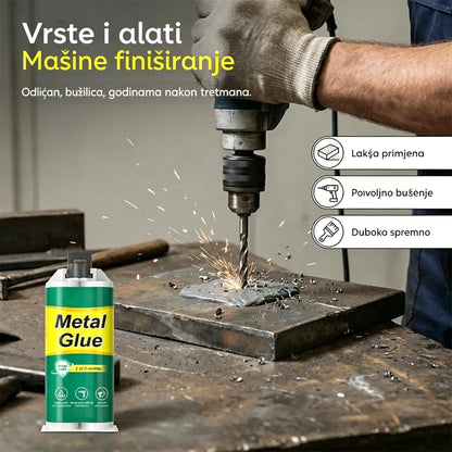 【Kupite dva, dobijte jedan gratis】26 eura🔥Ograničeno vrijeme 50% popusta! 🛠️Visokočvrsto AB ljepilo za popravak metala