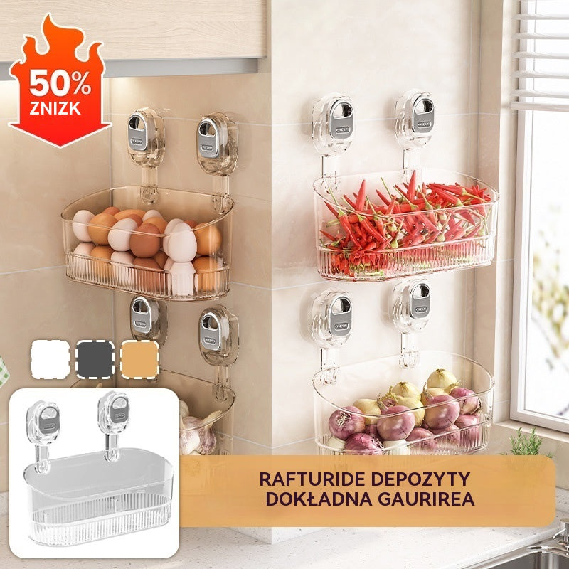 Kup 1, drugi gratis 🍽️🧺 Uchwyt na przyssawkę do kuchni i łazienki