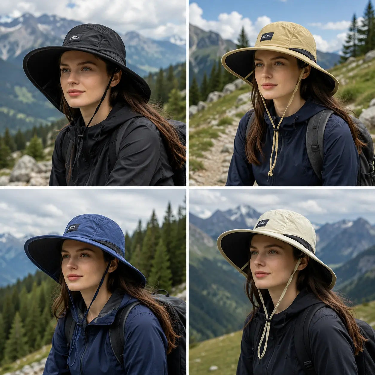🔥✨【Kúp 1 a 1 zadarmo】🧢Unisex skladací klobúk na ochranu pred slnkom