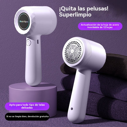 🔥【Compre 1 y obtenga 1 gratis】✨ Quitapelusas eléctrico portátil multifuncional quitapelusas profesional para prendas de lana punto y algodón 👕🧥🧶