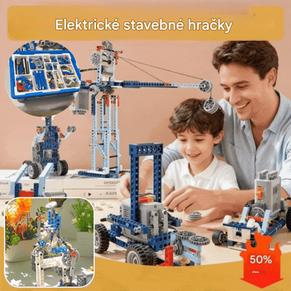 🤖🧩【Obmedzená 50% zľava】Stavebnica LEGO Elektrický robot pre deti