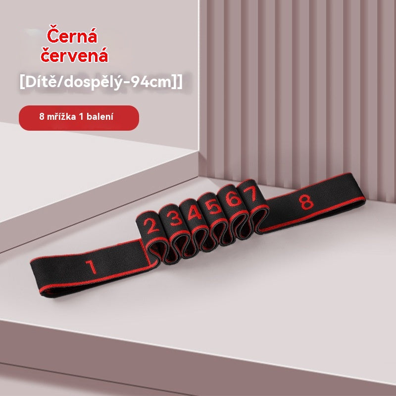 50%OFF--Banda de goma de resistencia para desarrollar músculos, estirar piernas y banda de goma elástica para personas de mediana edad y mayores.