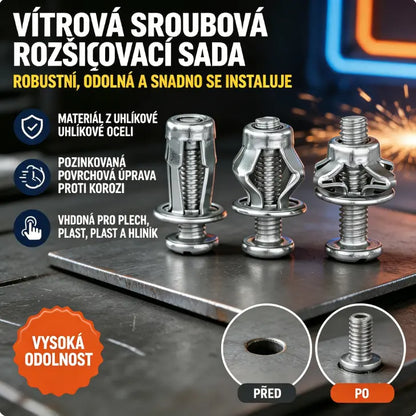 🔥Ponuka za polovičnú cenu 【100 ks】 Rozpínacie matice / Nitovacie matice M4/M5/M6