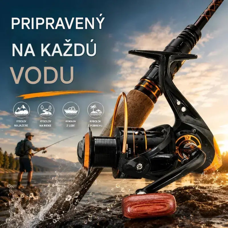 🦈🦈 Vysokokapacitný prívlačový navijak