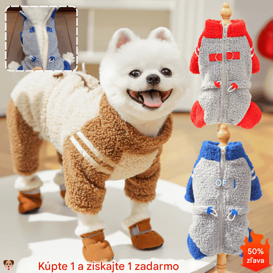 🐶【Časovo obmedzená zľava −50 %】Mäkké, roztomilé a teplé kabáty pre psy a mačky