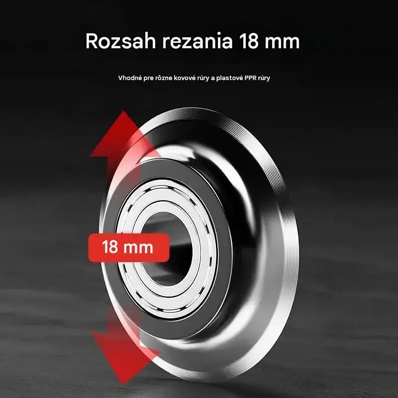 Račňový rezač rúrok na použitie jednou rukou