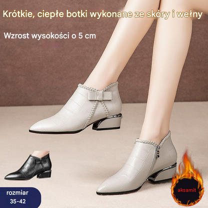 🔥🌿【Sezonowa promocja 50%】2025 Wiosenne Nowe Modne Eleganckie Wysokiej Jakości Damskie Botki