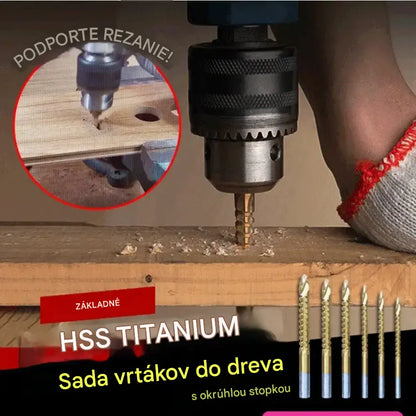 🔥 Sada 6 profesionálnych vrtákov | Rýchle a presné vŕtanie pre vaše projekty
