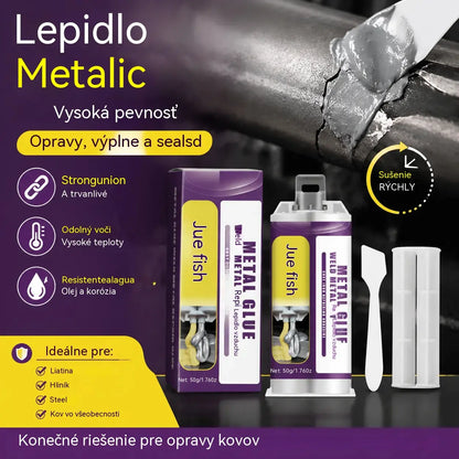⚡【2 sady len za 23 €】🔩 Lepidlo na kov – Lepidlo na opravu zvárania kovov ✨
