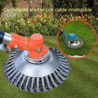 ⚡⚡🔥【8 pulgadas】Accesorio cortahierbas, herramienta para desherbar el jardín