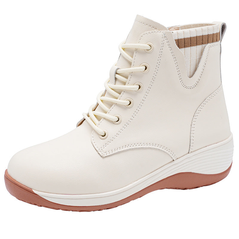 🎁👢【35-40】Nowe jesienno-zimowe modele – proste i stylowe damskie botki na grubej podeszwie, które dodają wzrostu ❄🍂