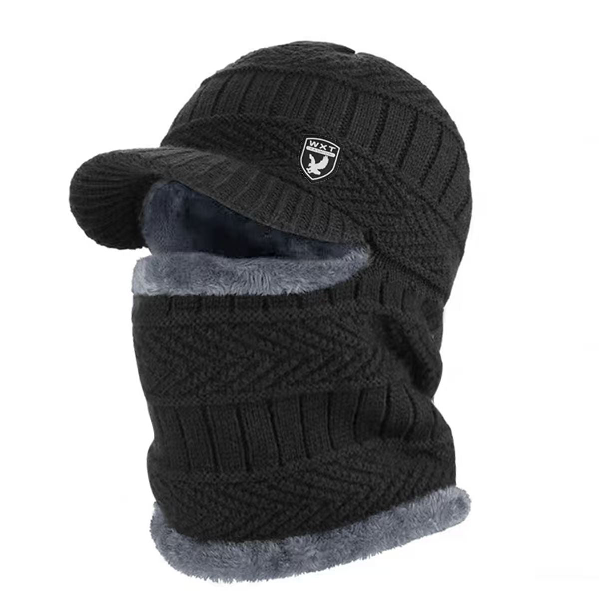 🔥【¡50 % de descuento】Gorro de punto grueso 2025, cálido y resistente al viento