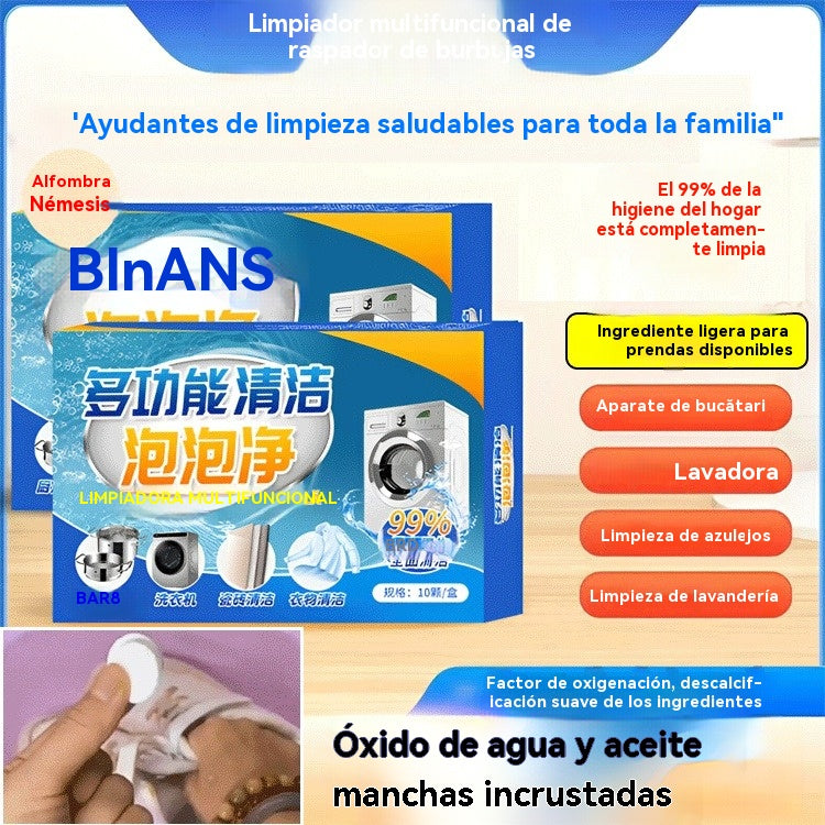 🎁✨【Descuento limitado -50%】Nuevas tabletas efervescentes de limpieza multifuncionales