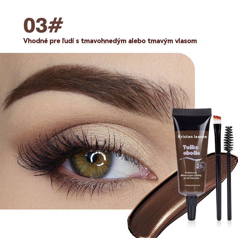 ⏳Ostatni dzień, kup jeden, a drugi otrzymasz gratis⭐Długotrwały, wodoodporny i nierozmazujący się płynny żel/krem do brwi (ze szczoteczką do brwi)