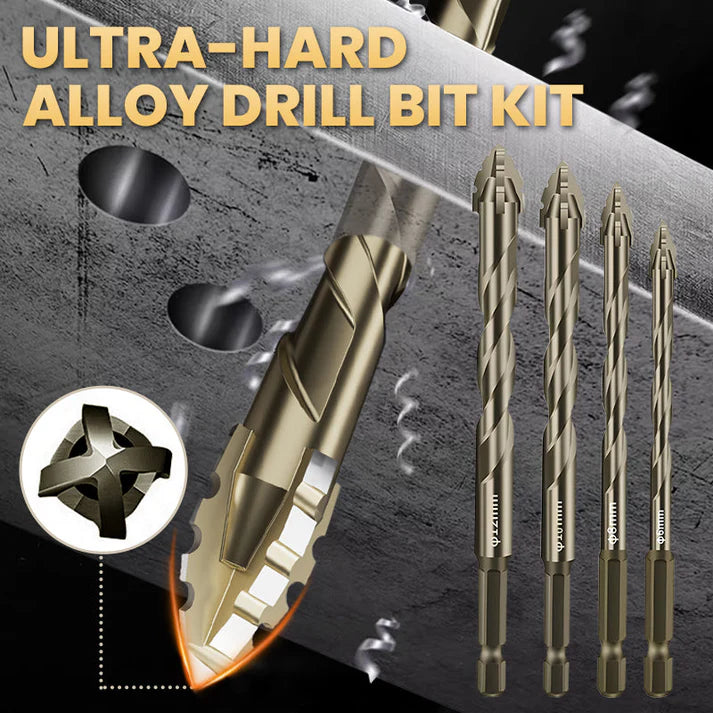 🔥Komplet ekscentričnih svedrov Heavy Duty s 6 žlebovi【4+5+6+8+10+12mm】