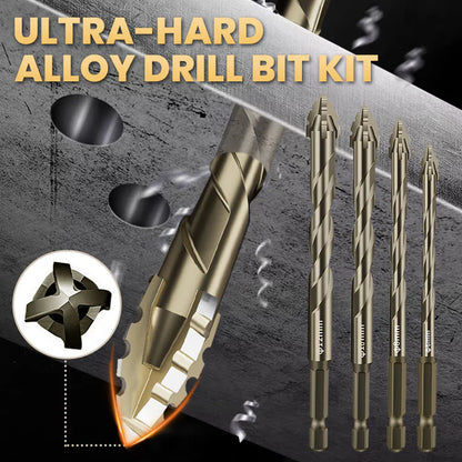 🔥Komplet ekscentričnih svedrov Heavy Duty s 6 žlebovi【4+5+6+8+10+12mm】