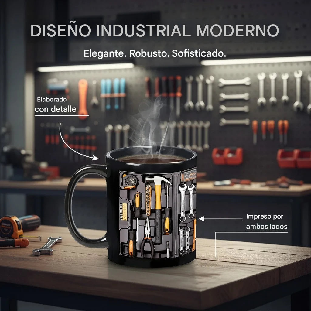 🔥【Kup 1, odbierz 1 gratis】☕ Ostateczny Kubek z Zestawem Narzędzi Mechanika