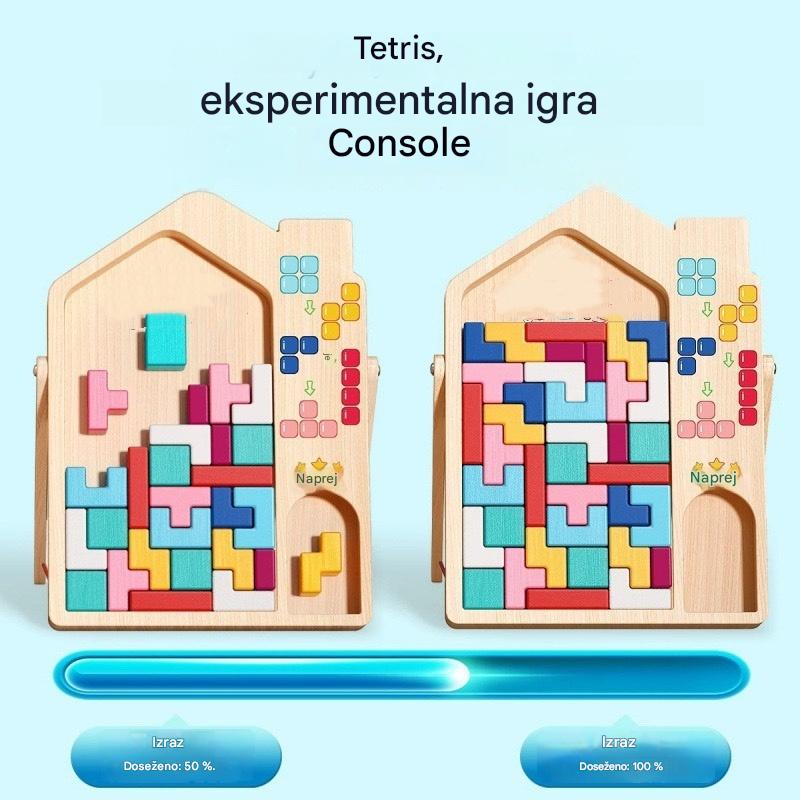 🔥🌈【Kupi 1 in prejmi 1 gratis】Tetris otroška izobraževalna sestavljanka in gradbena igračka