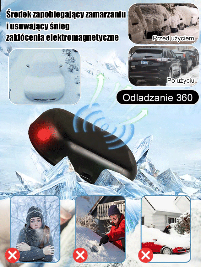 🔥Kupite 1, dobite 1 gratis🔥Orodja za odstranjevanje snega iz avtomobilov, posebna orodja za odmrzovanje in taljenje snega z oken