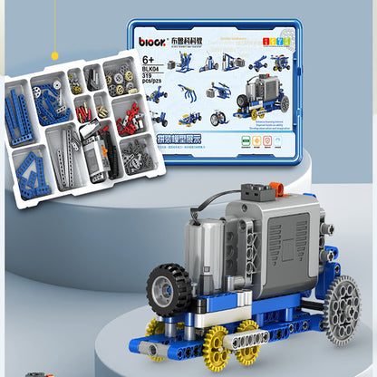 🤖🧩【Časovo obmedzená ponuka: 50% zľava】Detská stavebnica elektrického robota - stavebné kocky