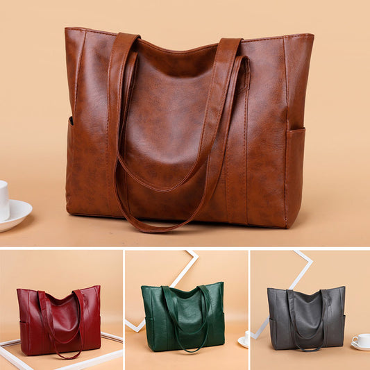 ✨👜【Limitovaná ponuka 50%】 Nová dámska kabelka z mäkkej kože, voľný štýl, veľká kapacita, módna a ľahko kombinovateľná