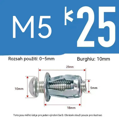 🔥Ponuka za polovičnú cenu 【100 ks】 Rozpínacie matice / Nitovacie matice M4/M5/M6