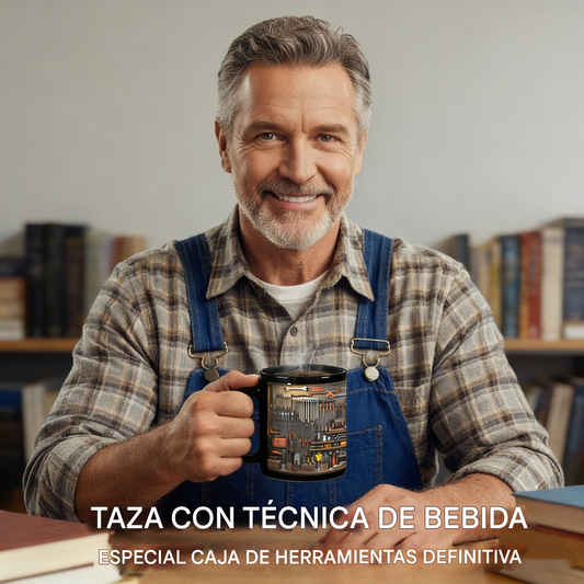 🔥☕【¡Último día! Compra 1 y llévate 1 gratis】Nueva taza de cerámica con diseño de herramientas para mecánicos