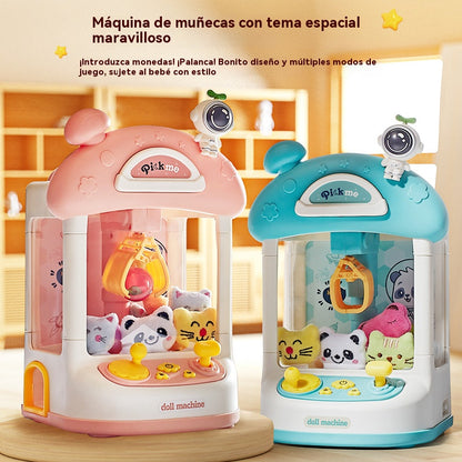 📢📢¡¡50% de descuento!!! 🎅 Linda máquina para apretar animales para niños 🎉 Contiene peluches y juguetes de cápsula🧸