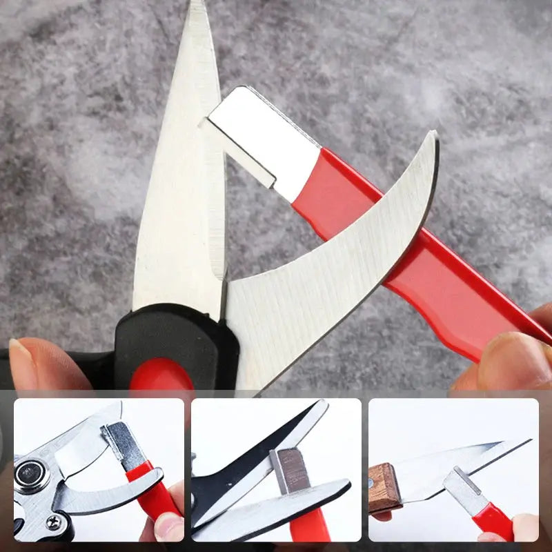 🔪Compra 1 y recibe 2 gratis✨ Afilador Portátil de Cuchillos y Tijeras – Recupera el Filo en Segundos 💥