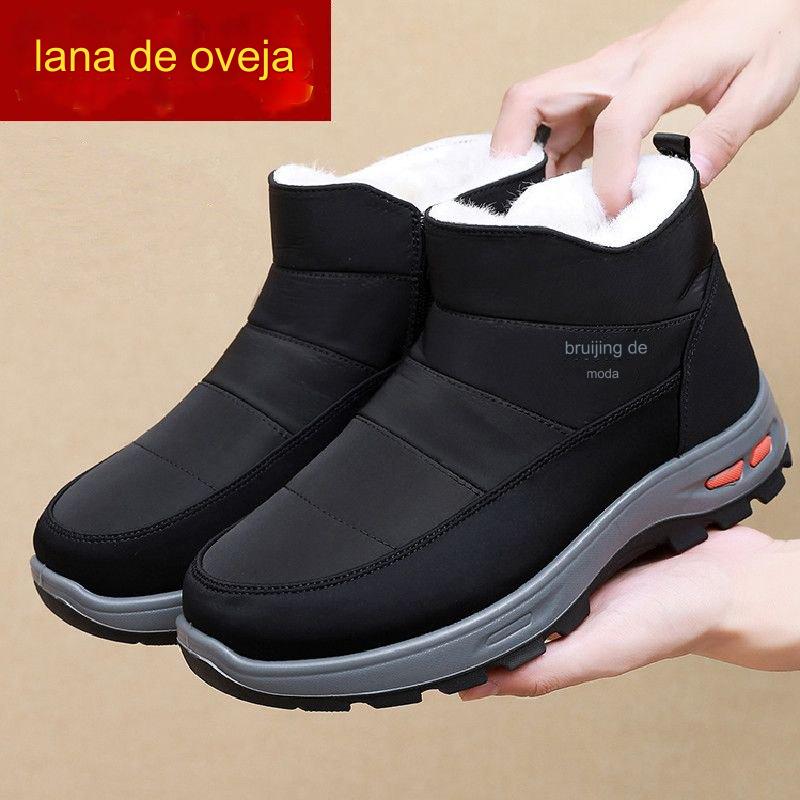 🔥【Oferta de temporada 50%】👟Zapatos de invierno para hombre de algodón puro con forro de terciopelo y pelo grueso.