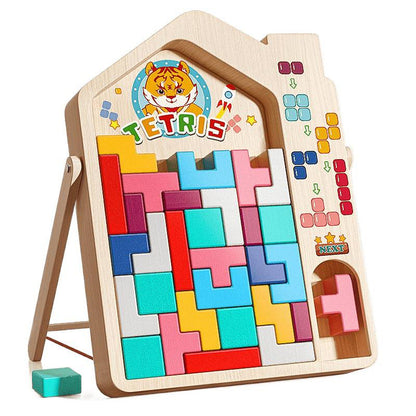 👶🌈🧩Kupte 1 a získejte 1 zdarma🔥Tetris puzzle kostky, vzdělávací hračky pro trénink dětského mozku, osvícené myšlení
