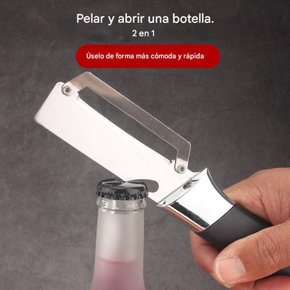 💥Compra 1 y llévate 1 gratis💥🔪Pelador multifuncional de acero inoxidable🧅
