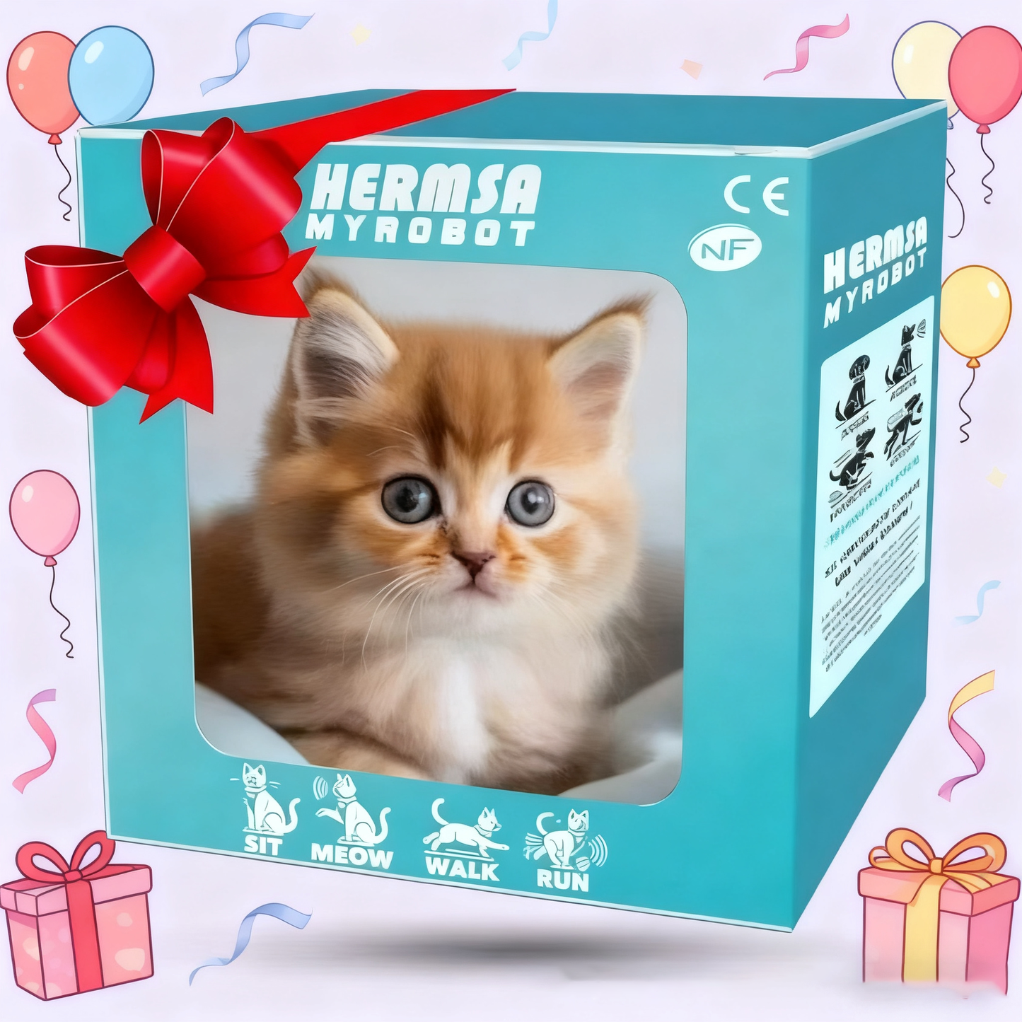 🎁🐱【✨Compra uno y llévate otro gratis】🔥Mi gatito robot de peluche más vendido en 2025