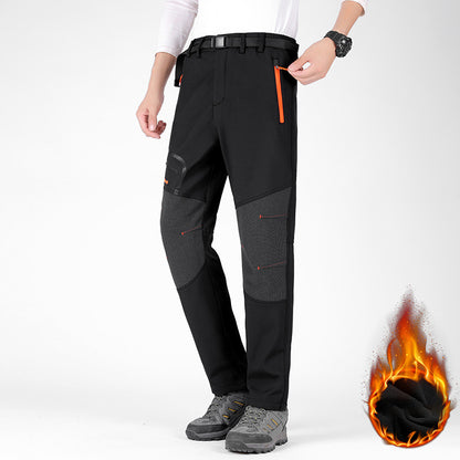 🏃‍♂️【S–5XL】2026 Nové pánské outdoorové kalhoty na podzim a zimu - teplé, fleecové, nepromokavé a větruodolné