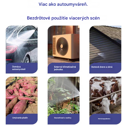 ✔️✔️【Wyprzedaż -50%】Najlepiej sprzedawany elektryczny pistolet wysokociśnieniowy do wody 2026, odpowiedni do mycia samochodów