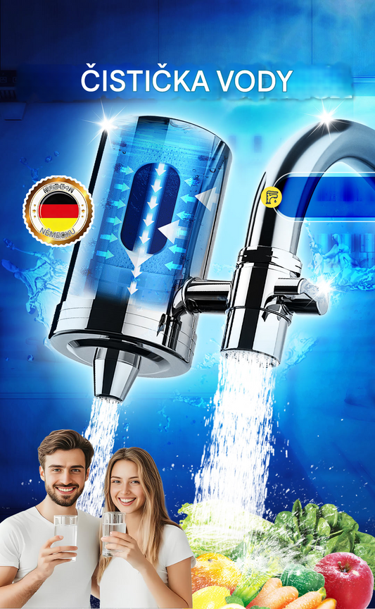 🔥🏆 Nerezový čistič vody pro domácí vodovodní baterie bez instalace