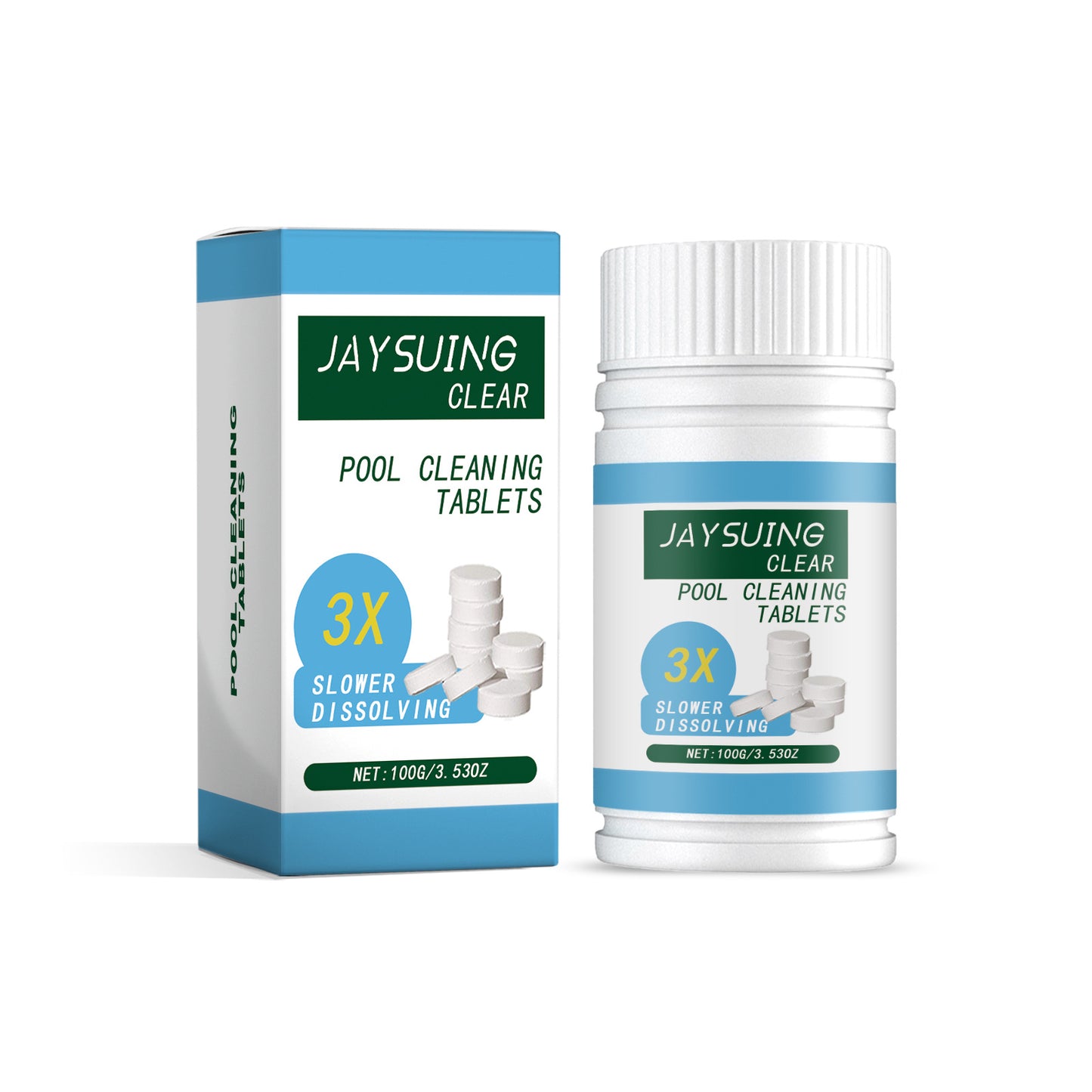 🔥Compra uno y llévate otro gratis (2 botellas) de pastillas efervescentes para una limpieza rápida de piscinas.