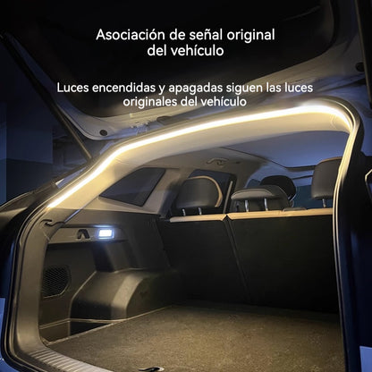 🚗【Nuevo con 80% de descuento】Luz LED automática para maletero, fácil de instalar y compatible con el 99% de los vehículos