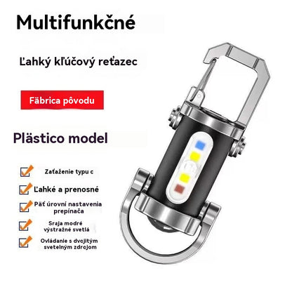 🔥【Kúpiš jeden, druhý dostaneš zadarmo】🔥 Mini vodeodolná kľúčenková baterka s ultra vysokým jasom 1200 lm
