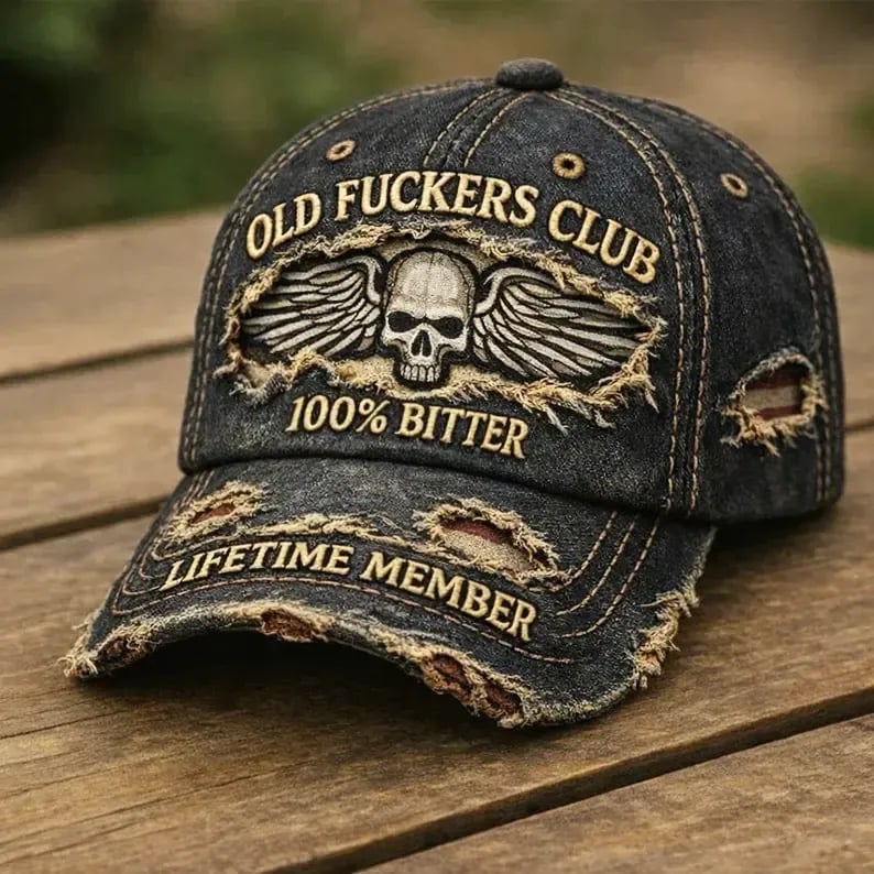 🔥50%OFF🧢Old Boys Club – Gorra de béisbol retro