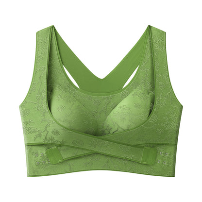 ✨ 【2-dielna sada】 👙 Nová dámska podprsenka Cross Bra 2026, zdvíhacia a tvarujúca 💖