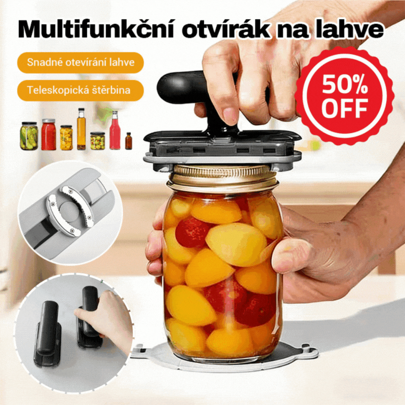 🔥🎁【30% OFF】 Otvárač na konzervy šetriaci prácu