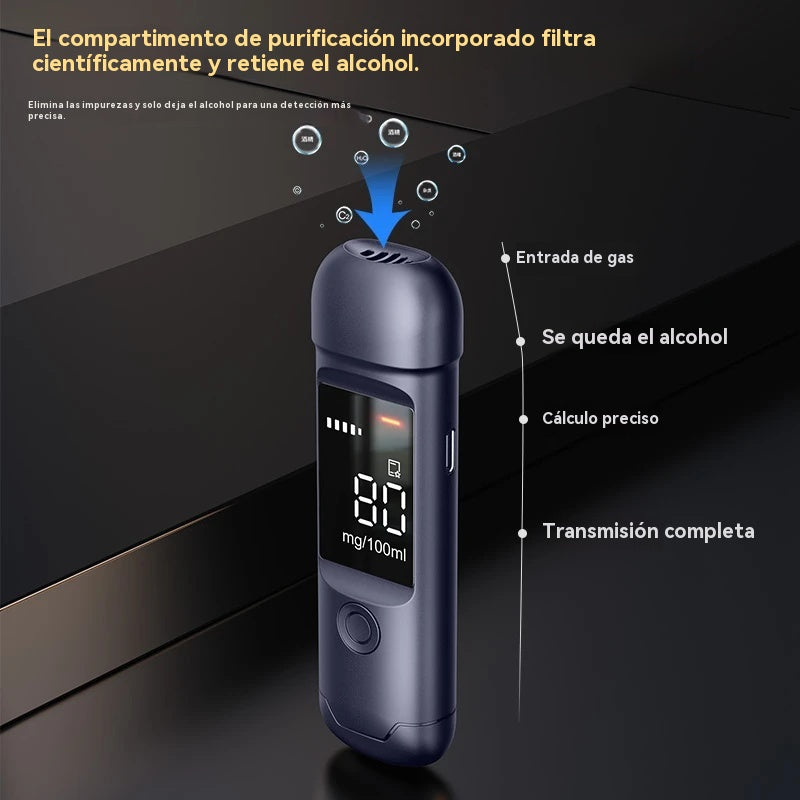 🍷【-50 % de descuento】Alcoholímetro portátil y preciso – compruébate antes de conducir
