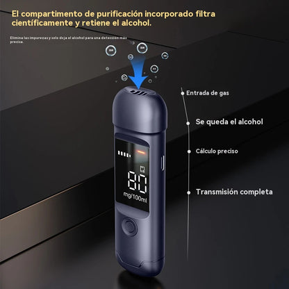 🍷【-50 % de descuento】Alcoholímetro portátil y preciso – compruébate antes de conducir