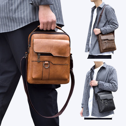 🏆👜【50% de descuento por tiempo limitado】Bolso casual de cuero para hombre más vendido