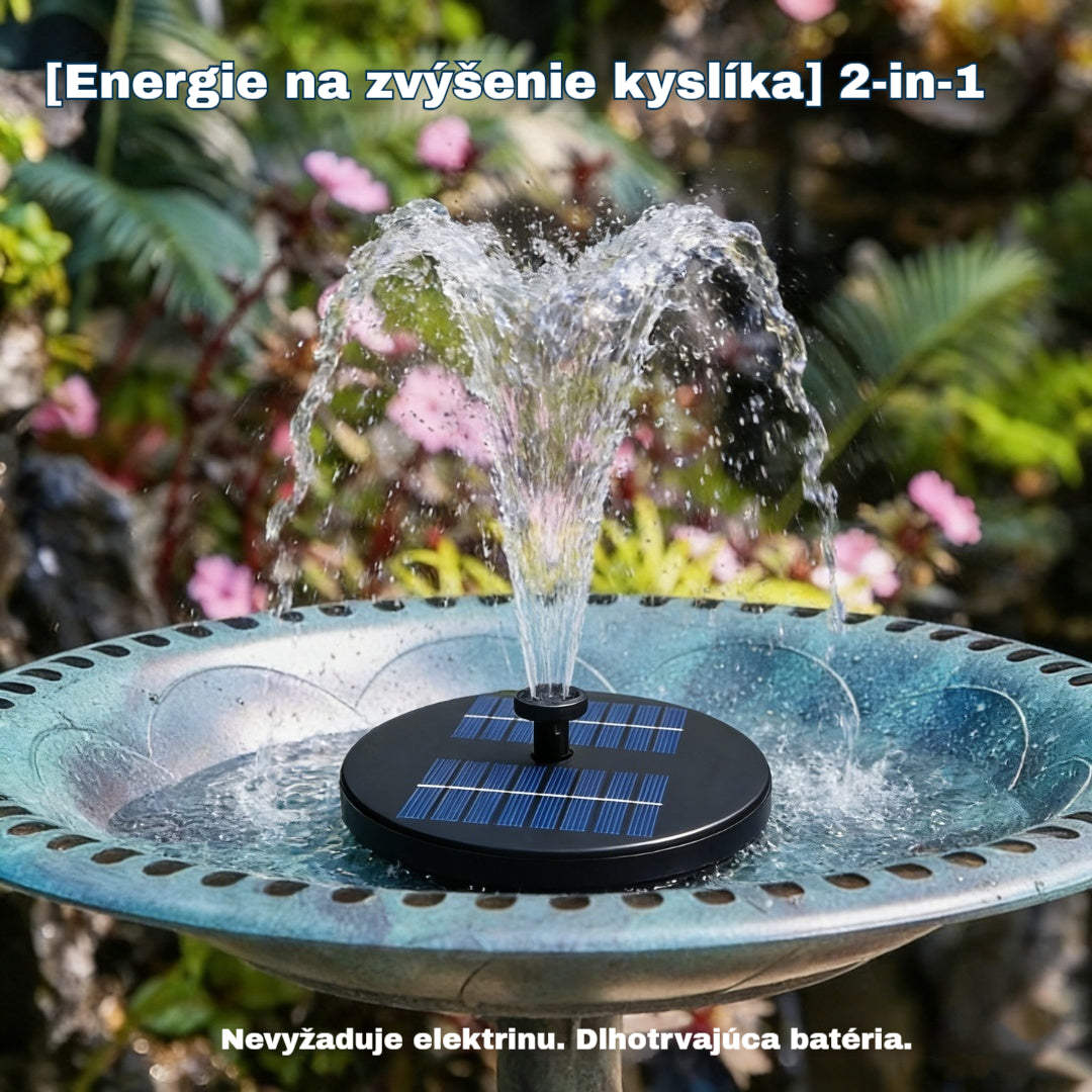 【50%OFF】!💥Solárna fontána❗️❗️👍