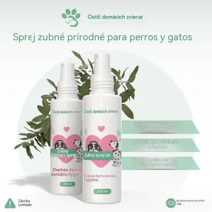 🐶🐱【Kúp 1, získaj 1 zadarmo】Sprej na čistenie ústnej dutiny a zubov domácich zvierat