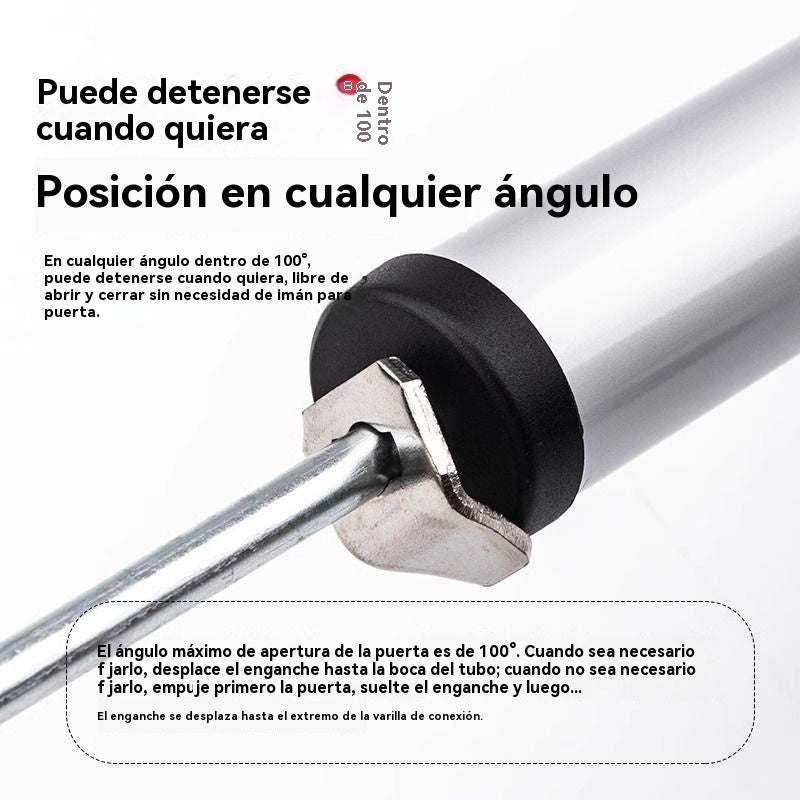 🔥50%OFF👍👍Cierre de puerta neumático, puerta de cierre suave, mecanismo de retorno silencioso